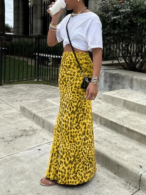 SUMAN – Chic High Waist Bodycon Skirt