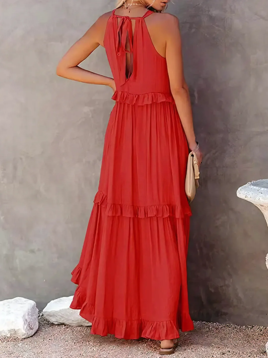 CHERRY - Flow & Flutter Maxi Dress