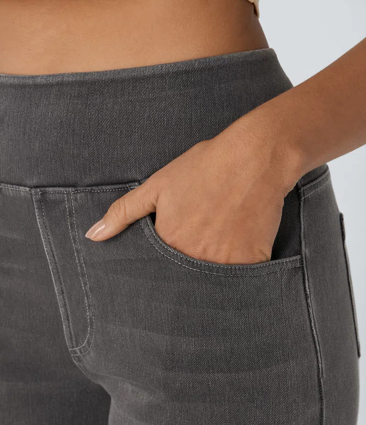 SOLÈNE - Relaxed Fit Wide-Leg Jeans