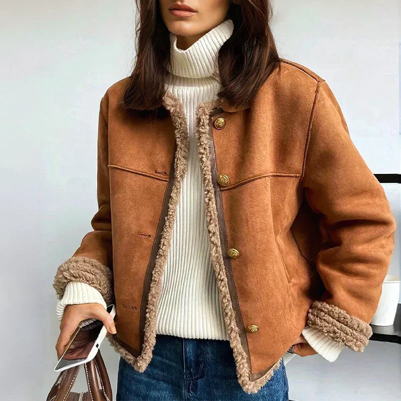 TIERNEY - Cozy Shearling-Lined Jacket
