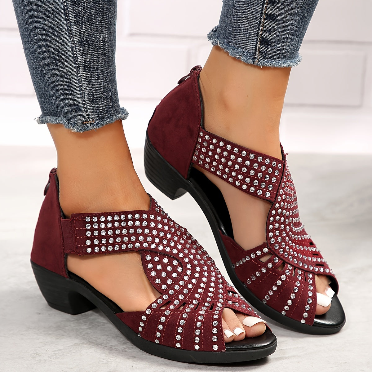 Zayla Sparkle Comfort Sandals