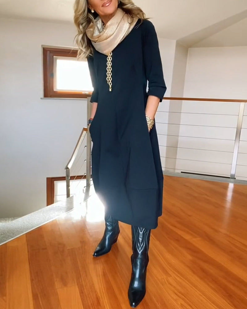 ANORA - Luxe Elegance Dress