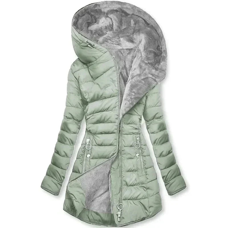 SIENNA – Cozy Fur-Lined Hooded Jacket