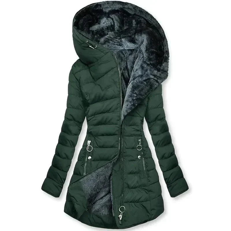 SIENNA – Cozy Fur-Lined Hooded Jacket