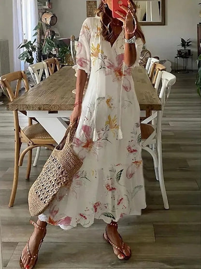 CASSIA - Boho Tummy Coverage Dress