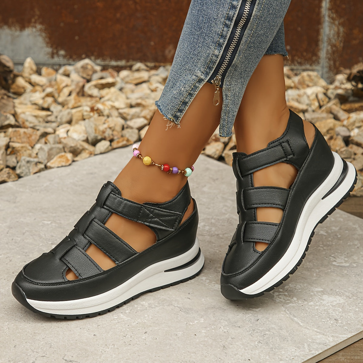 Lyra Platform Sport Sandals