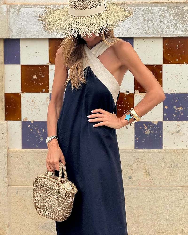 MILLEN - Cross Neck Elegance Dress