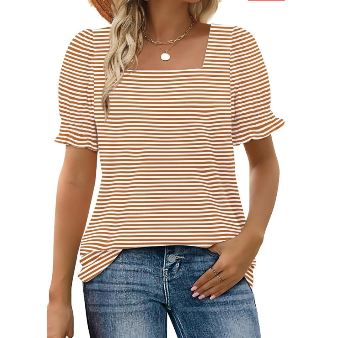 JOSEPHINE - Lightweight Ruffle Sleeve Summer Essential