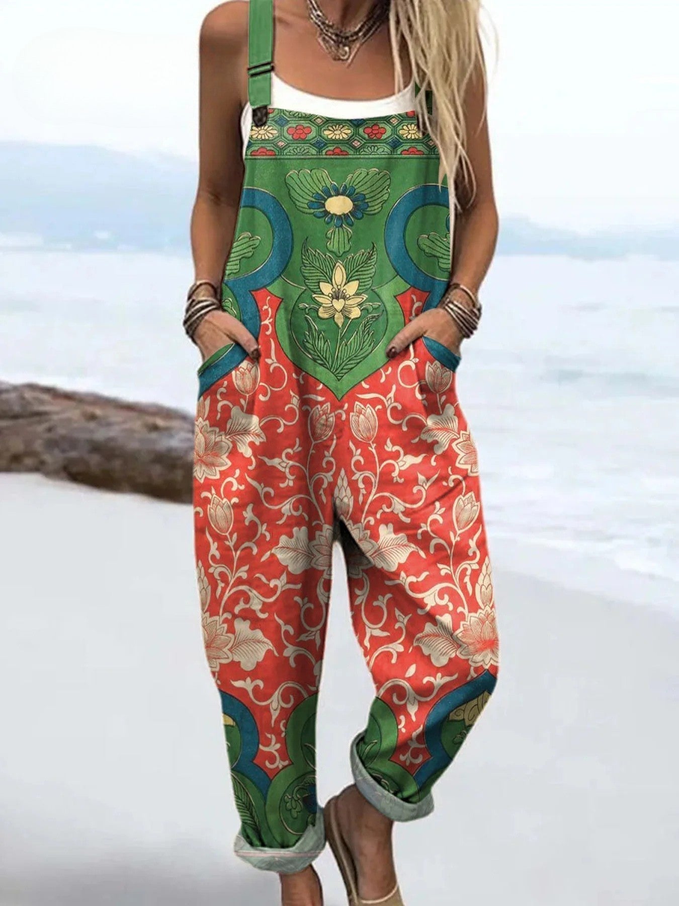 Sanne | Garden Bloom Boho Overalls