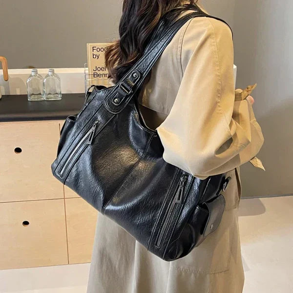 RAE - Classic Leather Handbag