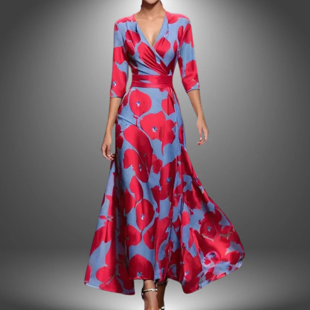 JOCELYN - Sophisticated Floral Dress