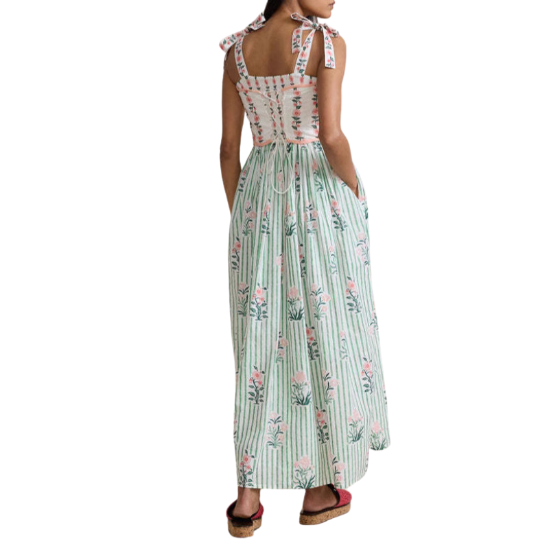 AGNES™ – Flowy Floral Maxi Dress