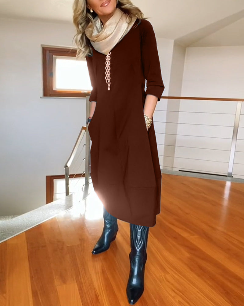 ANORA - Luxe Elegance Dress