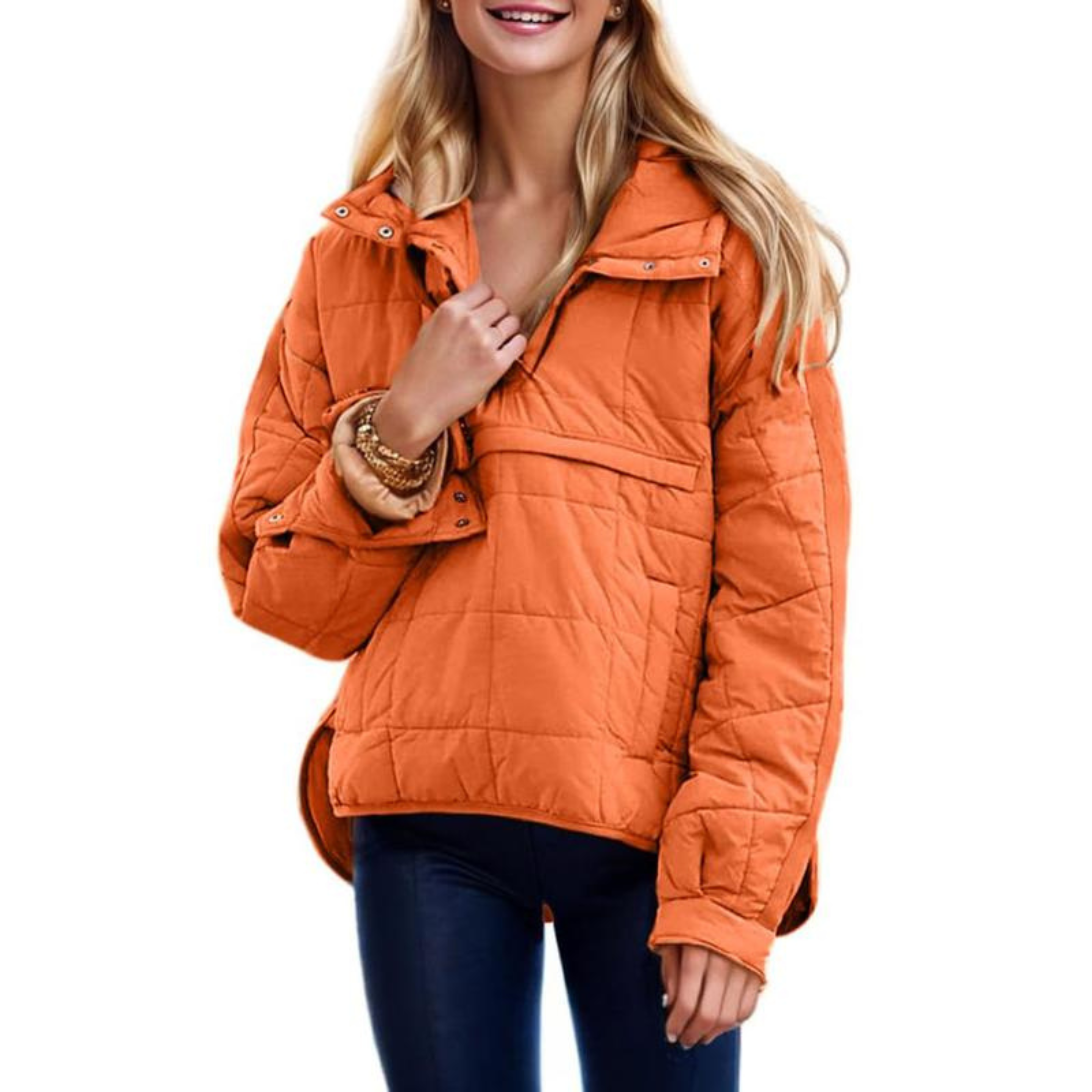 FARRELL – Oversized Hooded Pullover Jacket