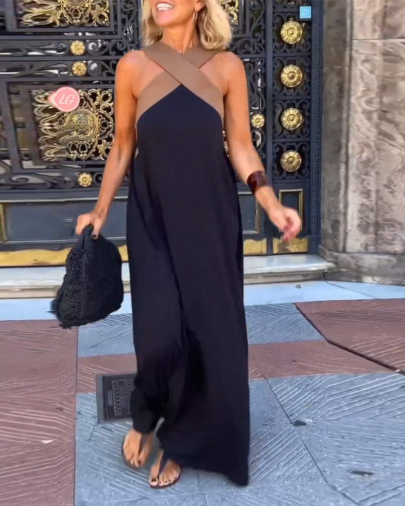 MILLEN - Cross Neck Elegance Dress