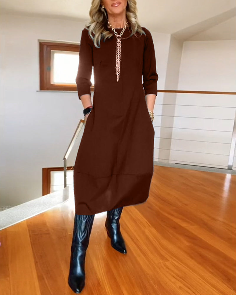 ANORA - Luxe Elegance Dress