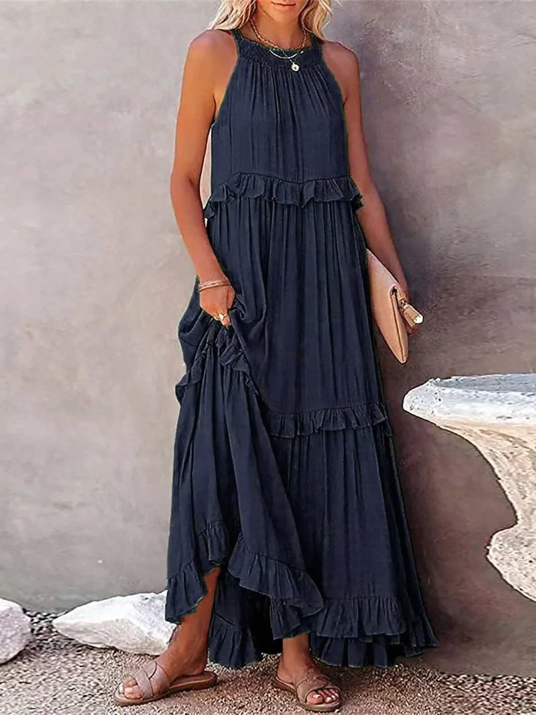 CHERRY - Flow & Flutter Maxi Dress
