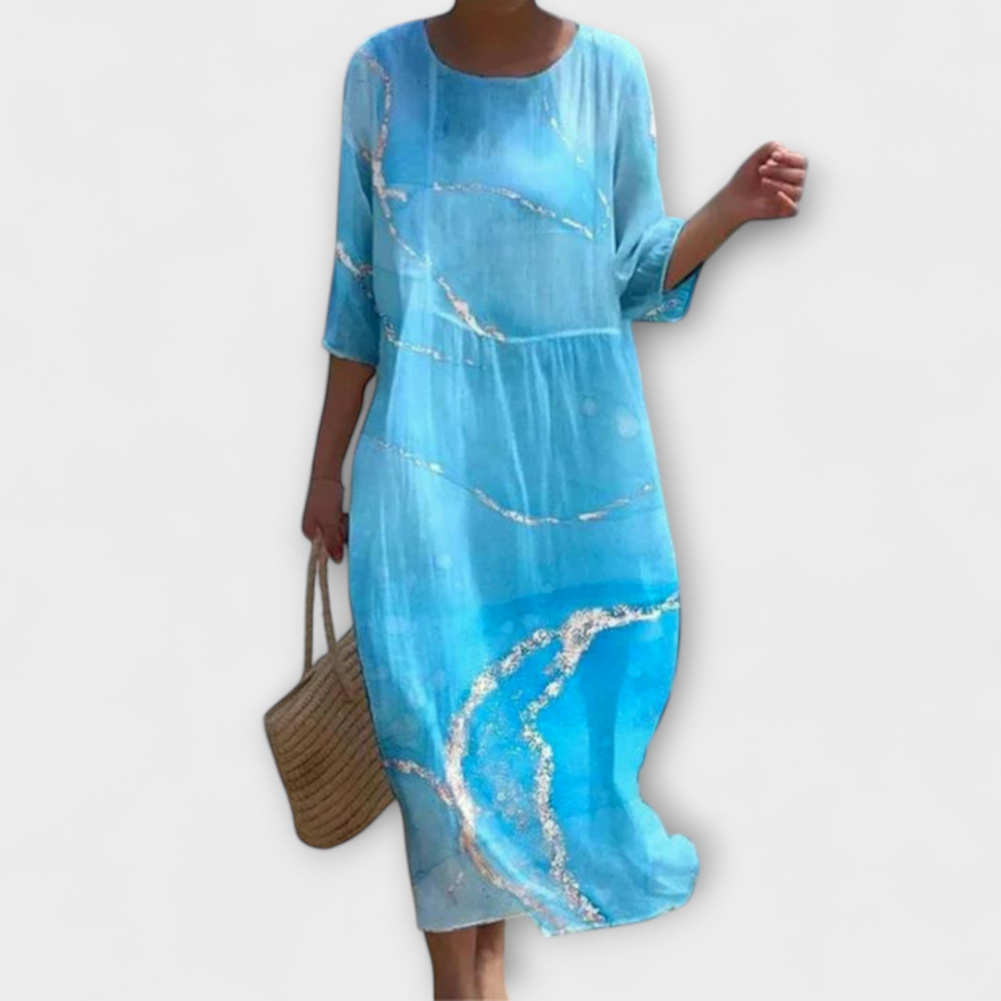 SHAE - Elegant Floral Maxi Dress
