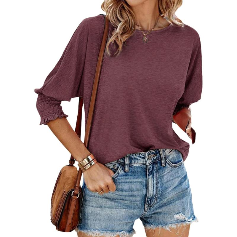 SIENU – Classic Lightweight Summer Workwear Blouse