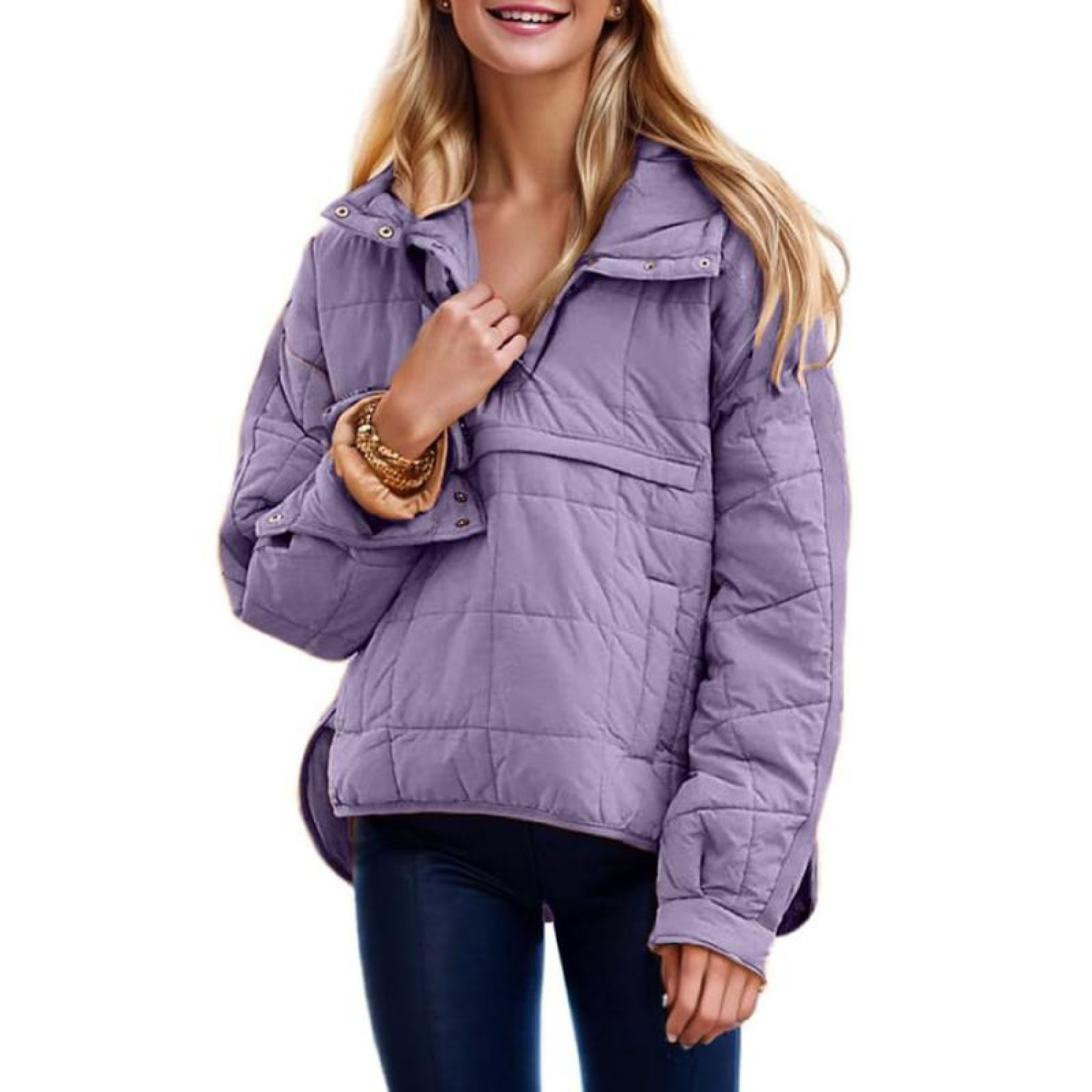 FARRELL – Oversized Hooded Pullover Jacket
