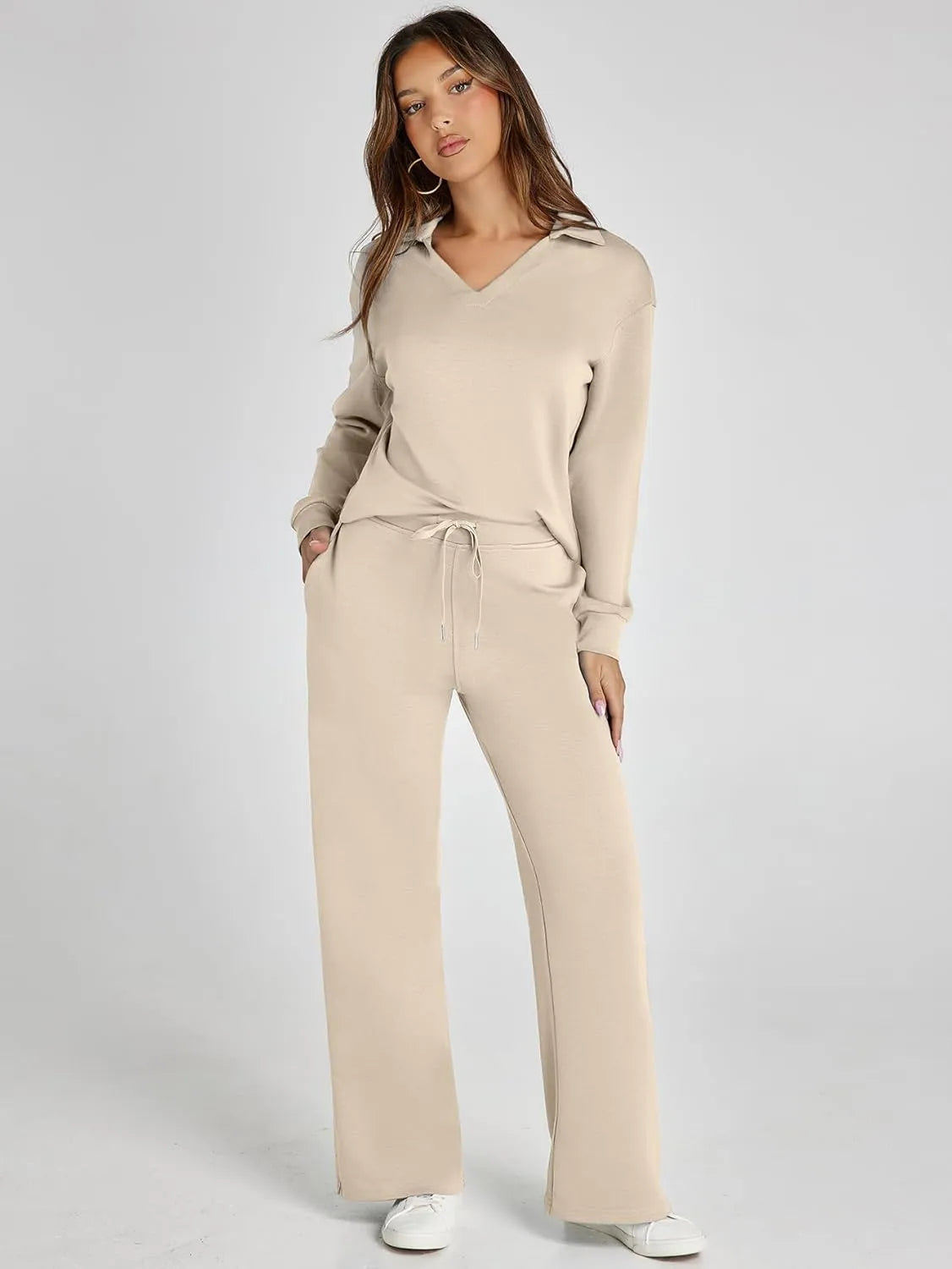 RENÉE - Cozy Minimalist Two-Piece Set