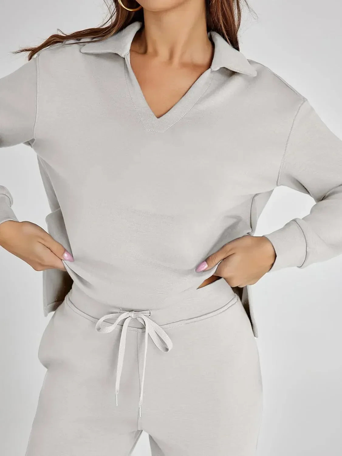 RENÉE - Cozy Minimalist Two-Piece Set