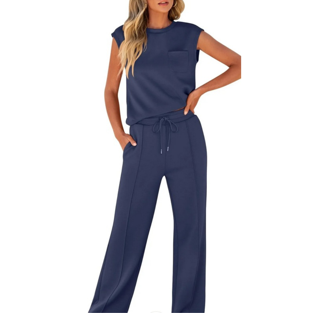 KAIYA – Casual Summer Soft Lounge Co-Ord