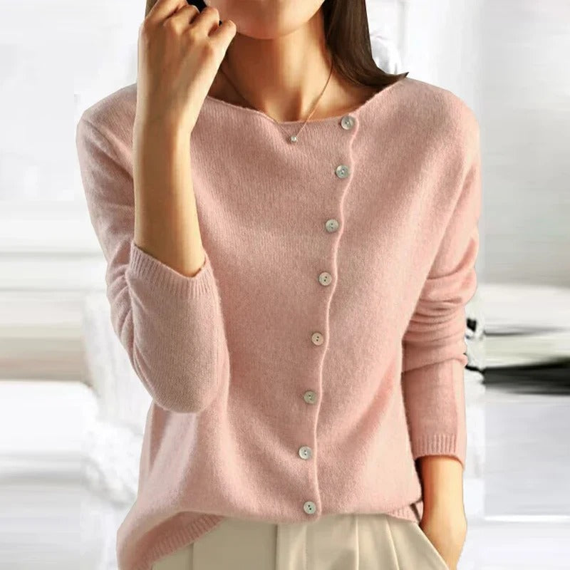 ANAIS | Luxe Buttoned Sweater