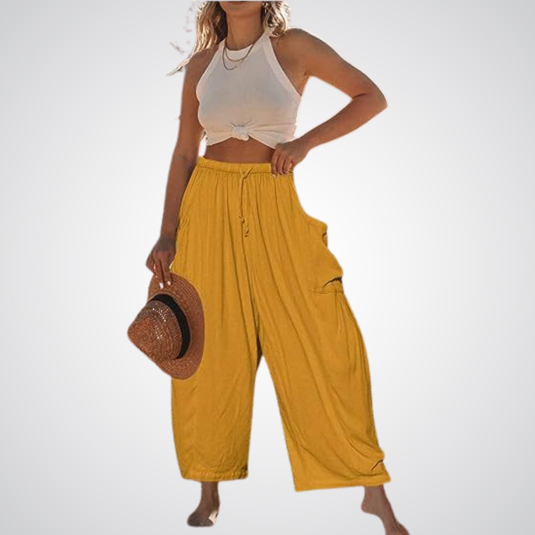 LYNNA – Wide-Leg Comfort Pants