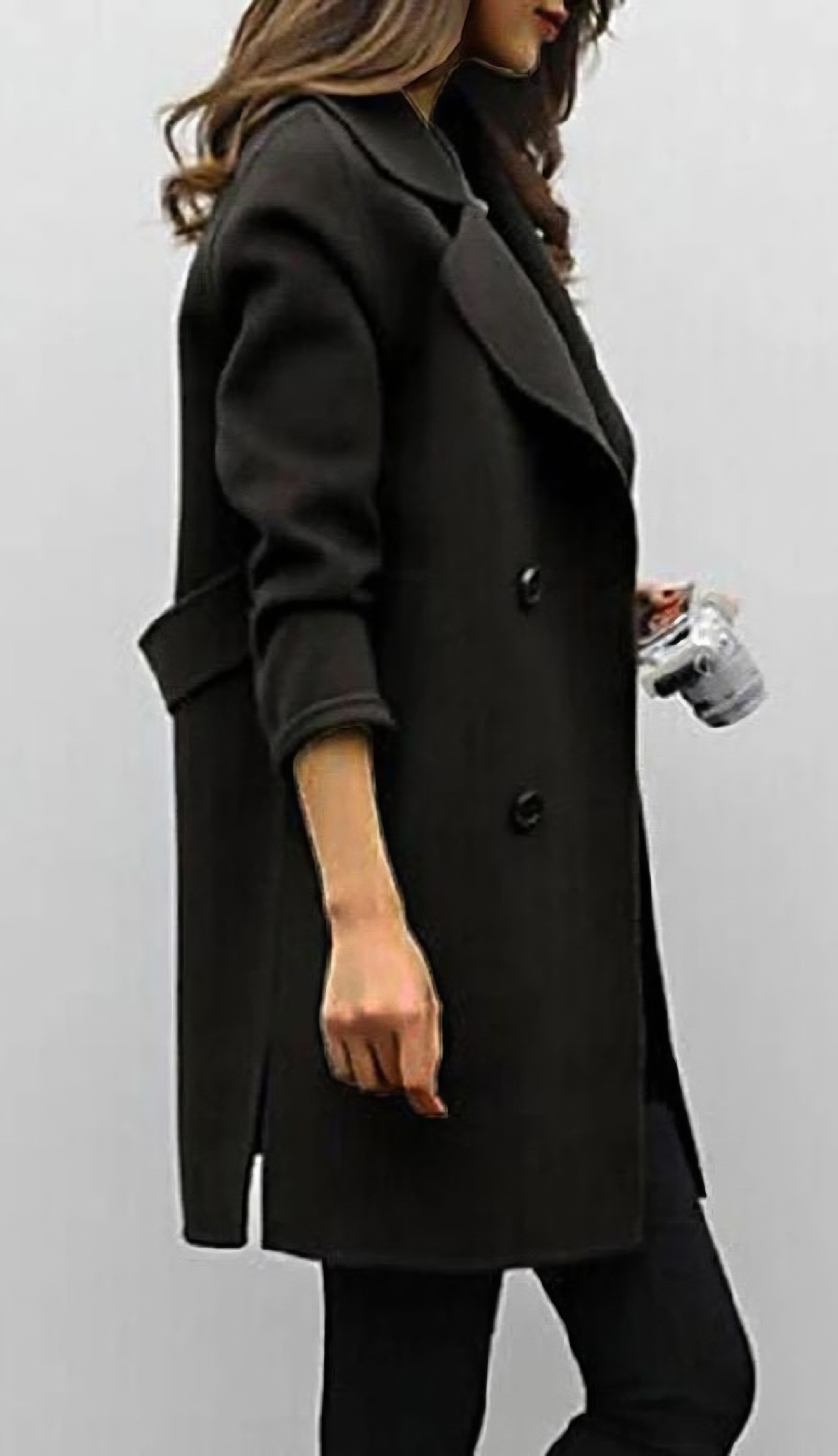 CELINA - Long Trench Coat