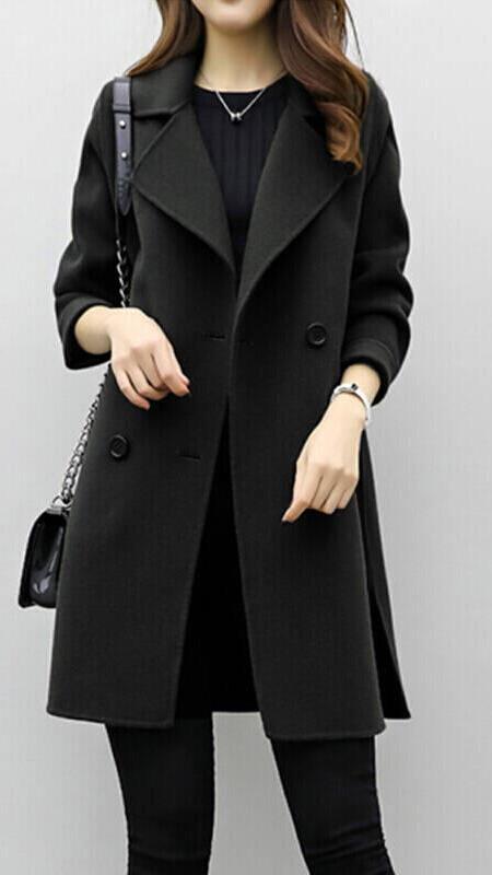 CELINA - Long Trench Coat
