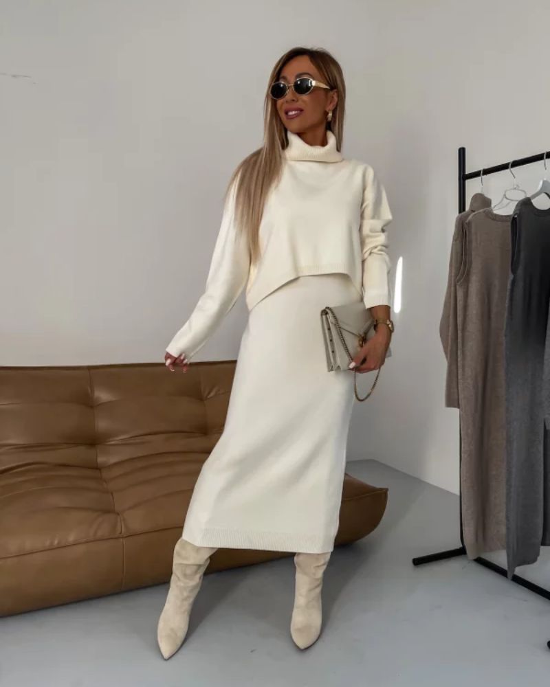CLARISSA | Chic Two-Piece Knit Set