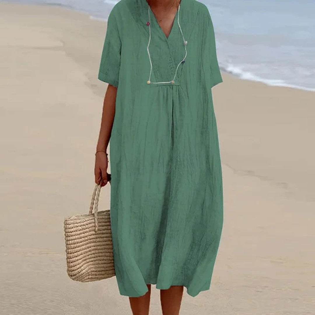 KARINA - Relaxed Fit Midi Dress