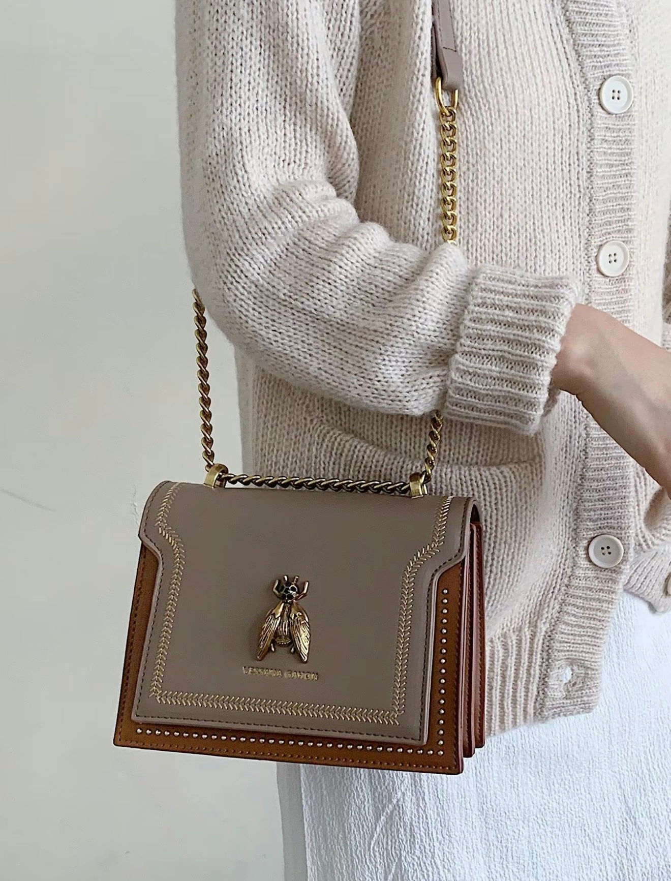 SIMONE - Timeless Luxury Chain Bag