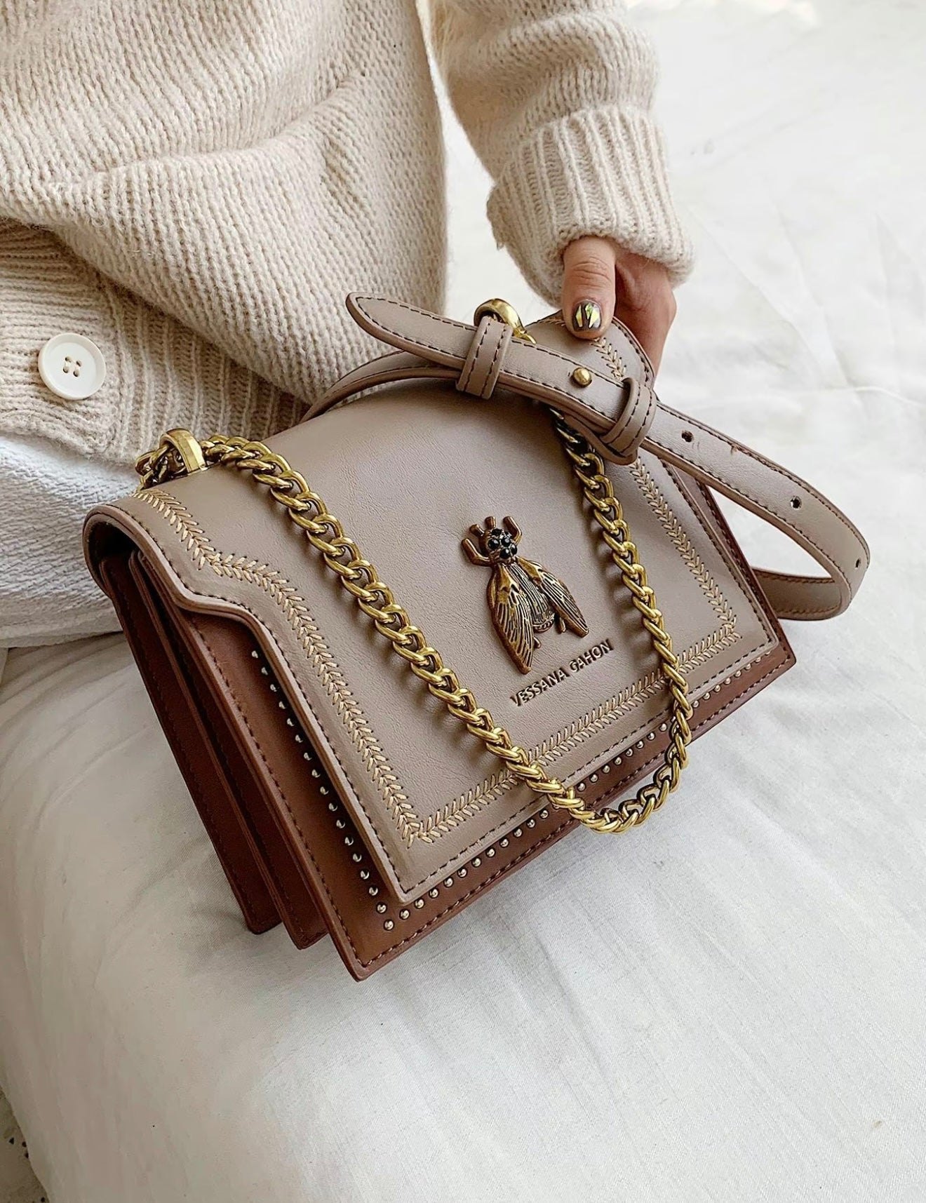 SIMONE - Timeless Luxury Chain Bag