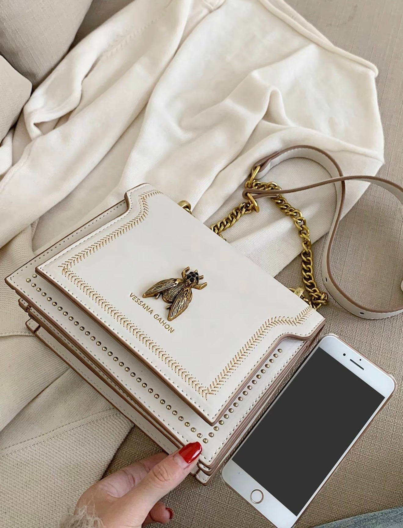 SIMONE - Timeless Luxury Chain Bag