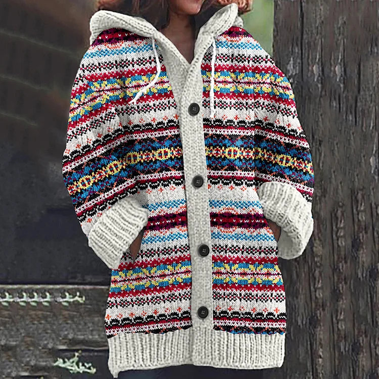 INDIRA | Boho Printed cardigan