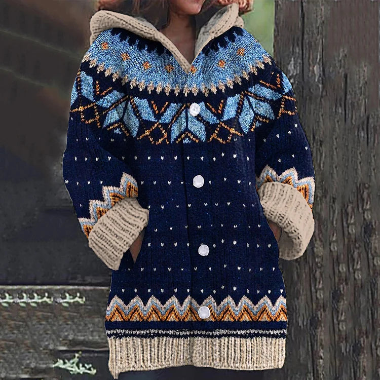 INDIRA | Boho Printed cardigan
