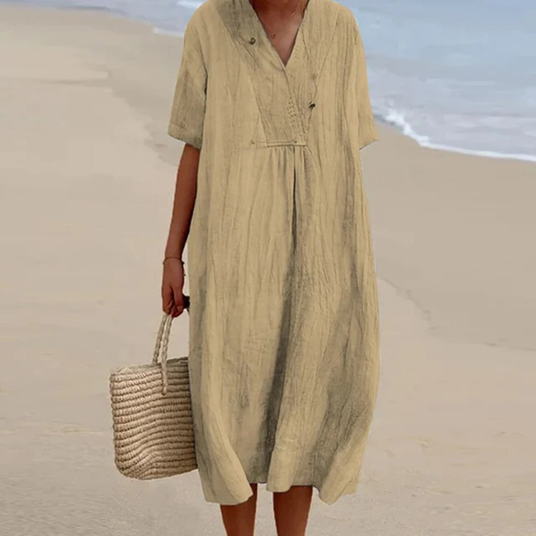 KARINA - Relaxed Fit Midi Dress