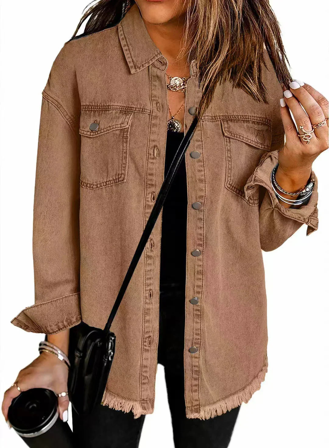 AZURA - Classic Everyday Denim Jacket