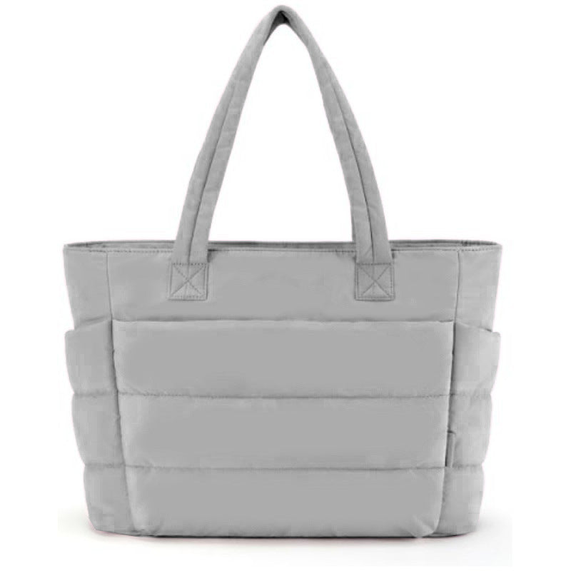 CARMELLE– Lightweight Quilted Tote Bag