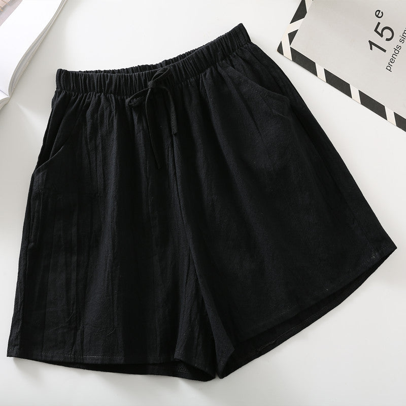 CAROLE – Minimalist Relaxed-Fit Shorts