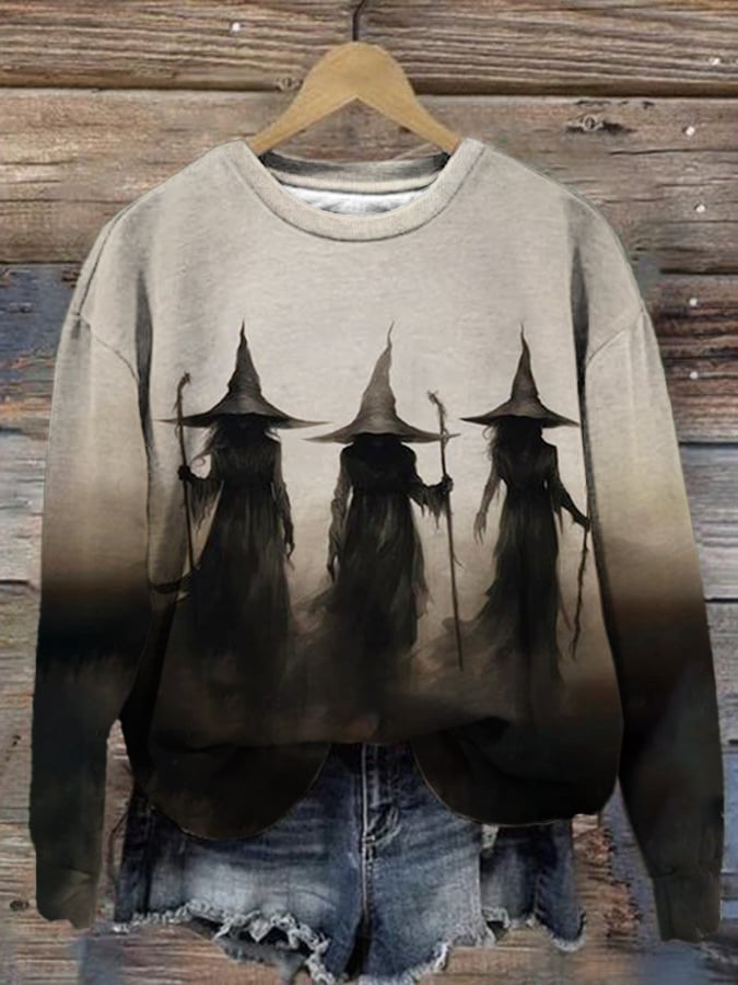 LINDSY - Casual Crewneck Drop Shoulder Sweatshirt