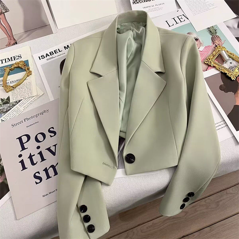 CORALIE - Sophisticated Cropped Blazer