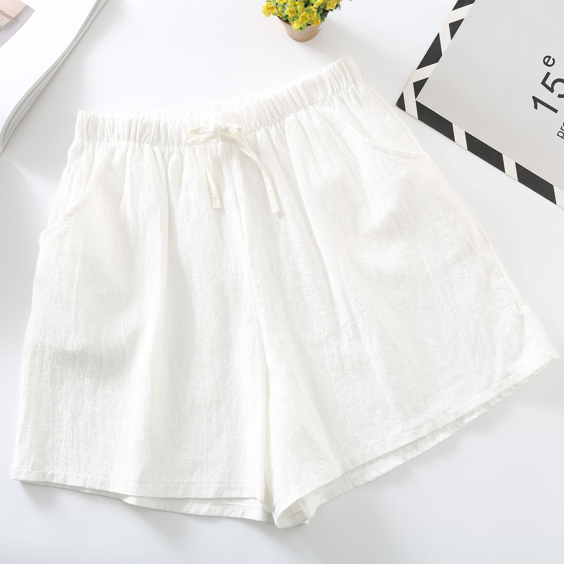 CAROLE – Minimalist Relaxed-Fit Shorts