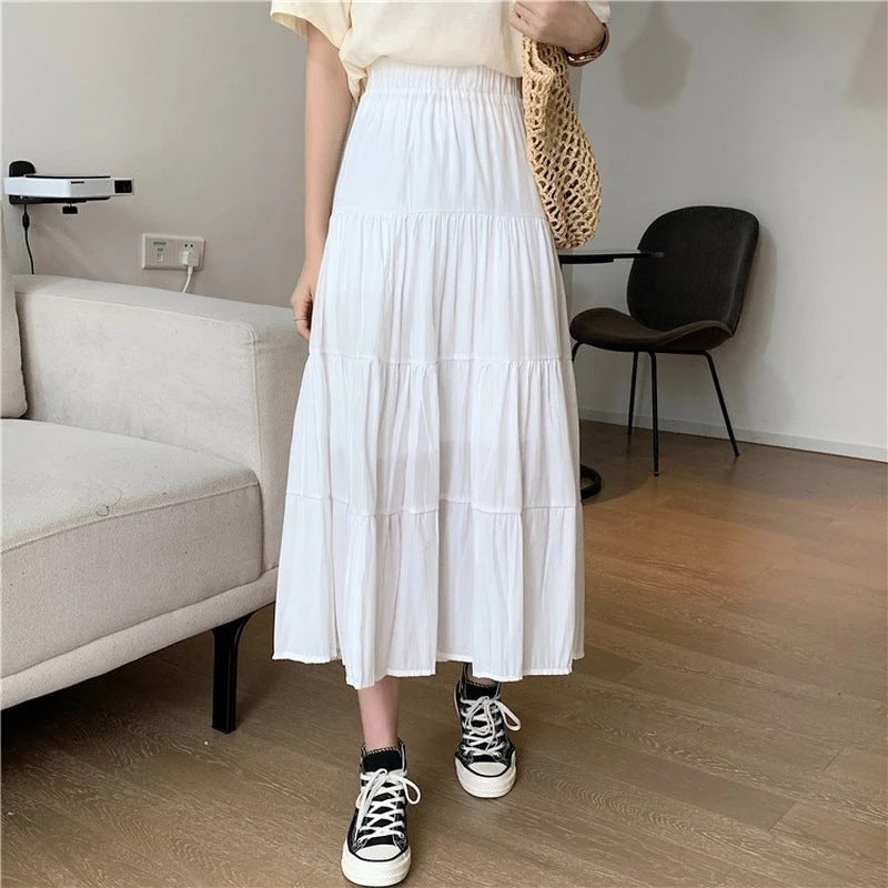 CARINE – Casual Flowy Skirt