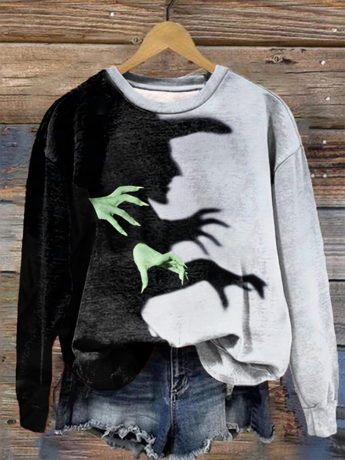 LINDSY - Casual Crewneck Drop Shoulder Sweatshirt
