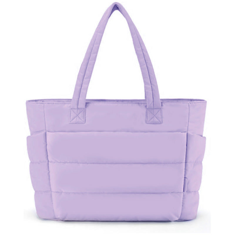 CARMELLE– Lightweight Quilted Tote Bag