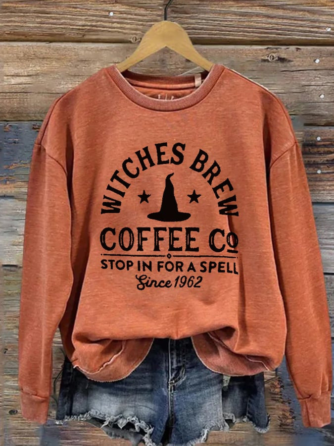LINDSY - Casual Crewneck Drop Shoulder Sweatshirt
