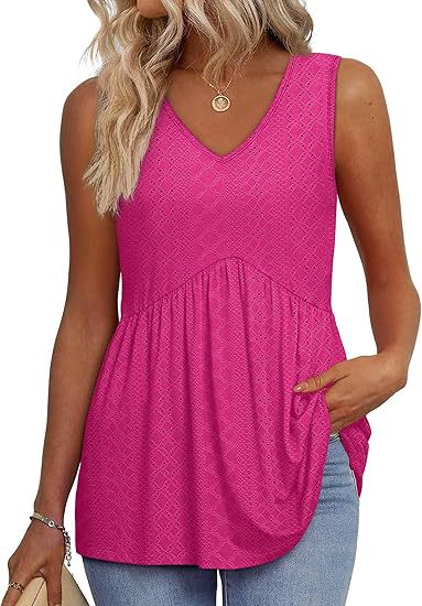 ELIORA - Effortless Flowy Sleeveless Tank Top